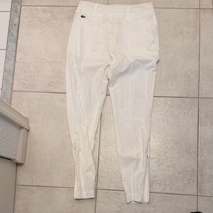 Lacoste Classic White Pants